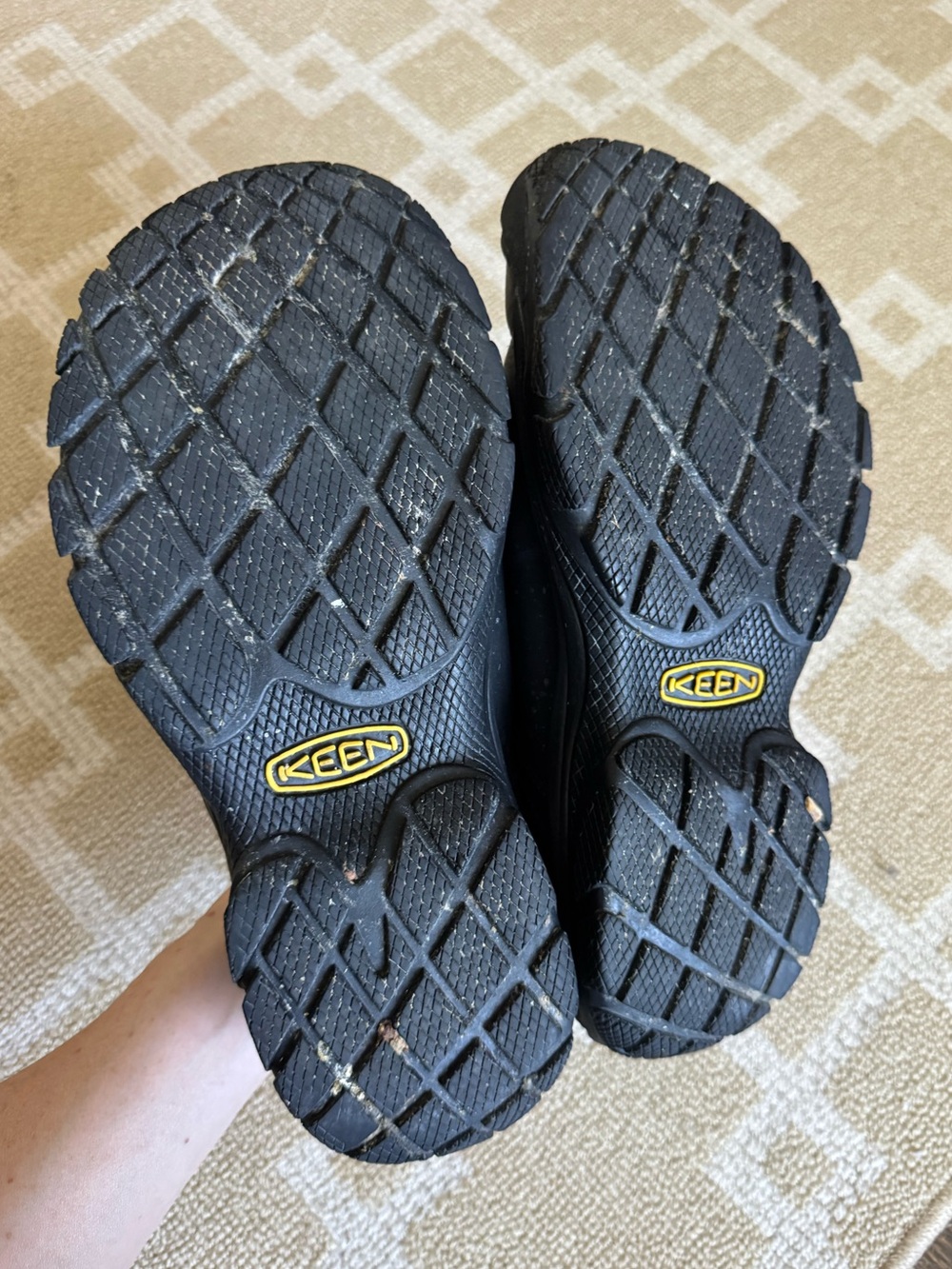 KEEN Canteen Leather Slip-On Clogs Black Comfort Work Shoes Men’s 9.5 - Picture 4 of 13
